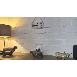 Best Dad Ever Decorative Sign | Plaque Golfer Dad