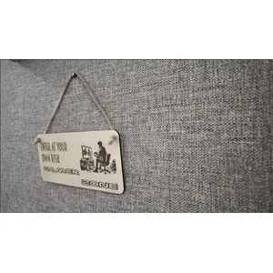 Gamer Decorative Sign | Plaque | Enter At Your Own Risk