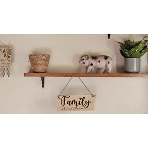 Family is the Heart of the Farm Decorative Sign / Plaque