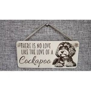 Cockapoo Decorative Signs and Plaques