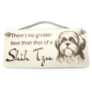 Shih Tzu Decorative Sign | Plaque