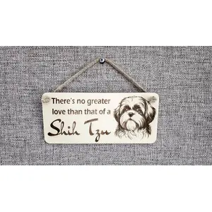 Shih Tzu Decorative Sign | Plaque