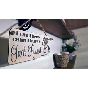 Jack Russell Decorative Sign | Plaque | Gift Ideas