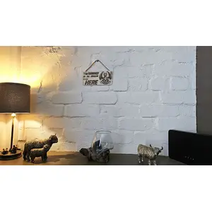 Warning An Old DRAGON Lives Here Decorative Sign | Plaque | Hanging | Desk Mount