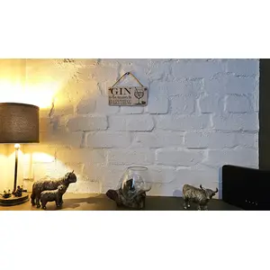 Gin Decorative Sign | Plaque The Answer to Everything