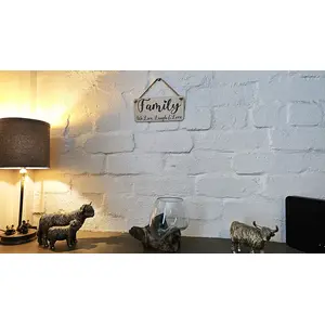 Family We Live Laugh & Love Decorative Sign | Plaque
