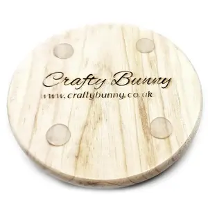 Yorkie Round Wooden Coaster Gift Ideas for Pet Dog Owners