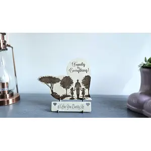 Desk Gift For Dad Decorative Personalised Desk Sign Decorative Plaque