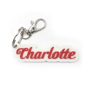 Custom Keyring - Bag Tag Personalise With Your Name