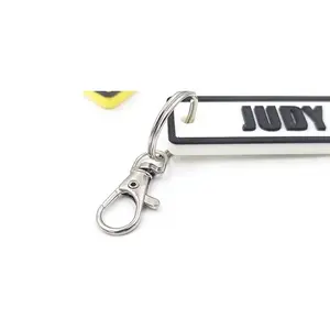 Custom Keyring Number Plate Style - Bag Tag Personalise With Your Name Reg Number