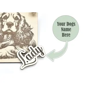 Shih Tzu Sign Decorative Plaque Home Decor