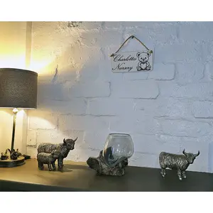 Personalised Nursery Door Sign | Custom Bedroom Door Or Wall Plaque | Baby and Toddler