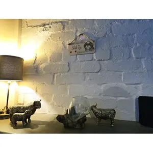 Shih Tzu Sign Decorative Plaque Home Decor