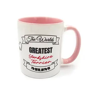 The Worlds Greatest Yorkshire Terrier Mum Mug