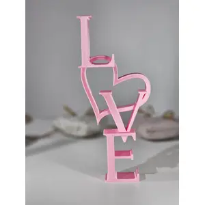 Love Sign with a Heart Ornament