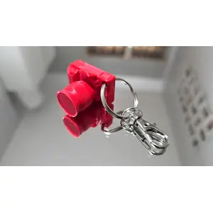 Camera Novelty Keyring Photographer Gift