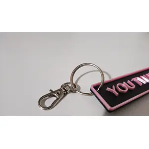 OFF YOU FUCK Adult Keyring Funny Rude Inappropriate Keyring
