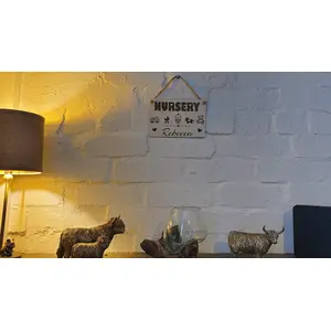 Nursery Door Sign | Plaque With Bedside Table or Shelf Option