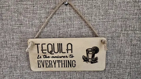 Tequila is the Answer to Everything Decorative Sign | Plaque