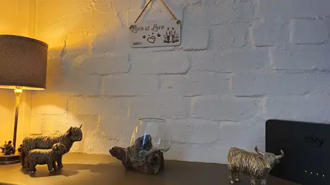 Love is Love LGBTQ+ Decorative Sign | Plaque | Love Hearts