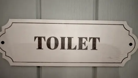 Toilet Door Decorative Sign | Plaque | Elegant Design