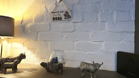 LOVE Me Love My DOGS | Alsatian | Decorative Wooden Sign | Plaque