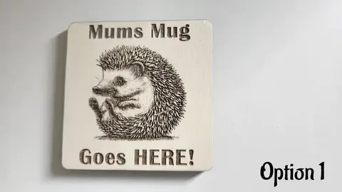 Mums Mug Goes HERE | Hedgehog Theme | 4 Variations