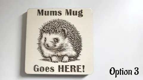 Mums Mug Goes HERE | Hedgehog Theme | 4 Variations