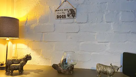 LOVE Me Love My DOGS | Springer Spaniel | Decorative Wooden Sign | Plaque