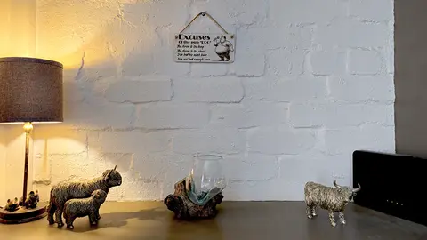 Excuses of a Dart Pro Pub Player Hanging Wall Plaque Funny Humorous Sign