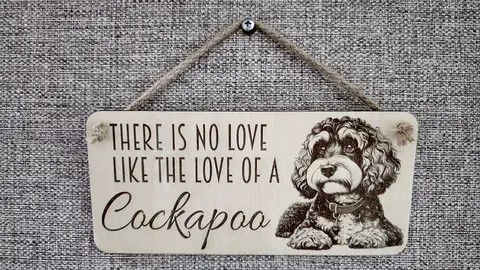 Cockapoo Decorative Signs and Plaques