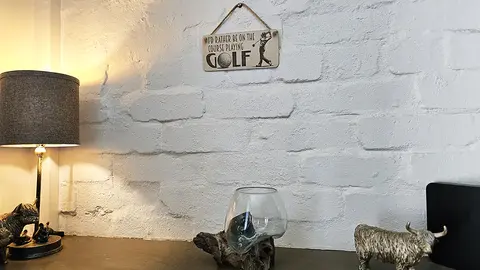 Decorative Golfing Themed Sign | Plaque