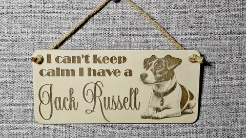 Jack Russell Decorative Sign | Plaque | Gift Ideas