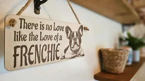 French Bulldog Decorative Sign | Plaque | Frenchie