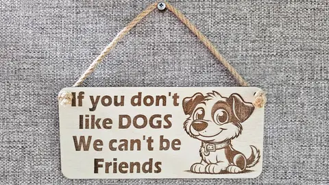Funny Dog Signs and Plaques | If You Don't Like Dogs We Can't Be Friends
