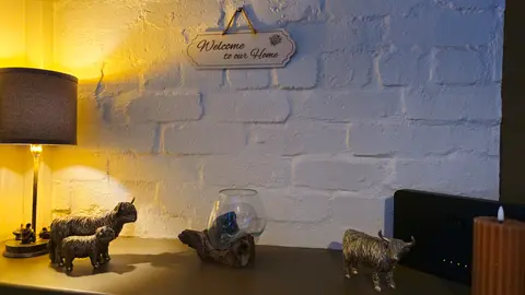 Welcome to our home Plaque / Sign Classic Design