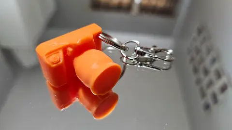 Camera Novelty Keyring Photographer Gift