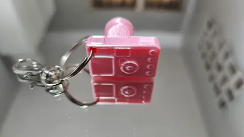 Camera Novelty Keyring Photographer Gift