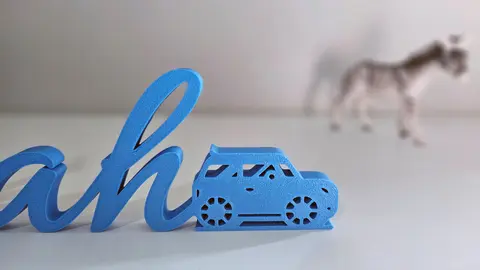 Childs Name Sign Personalised 3D Plaque