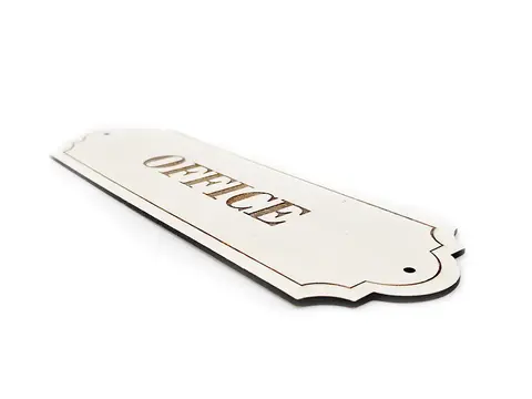Office Door Decorative Sign | Plaque | Elegant Design