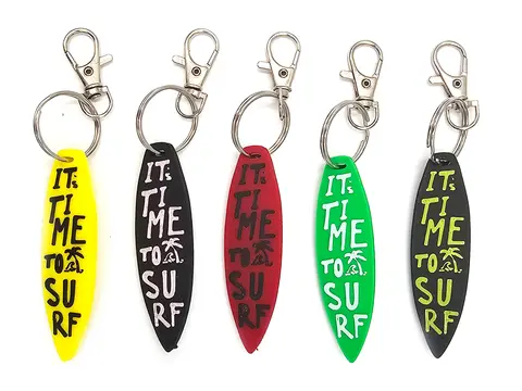 Surfing Keyring Surfboard Shaped - Bag Tag Charm