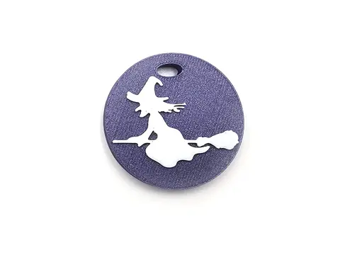 Witch Keyring Halloween School Bag Tag Charm Party Bag Filler