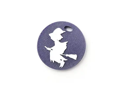 Witch Keyring Halloween School Bag Tag Charm Party Bag Filler