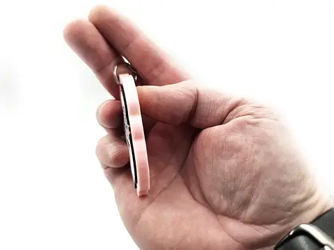 Snowman Keyring Novelty Bag Tag Charm