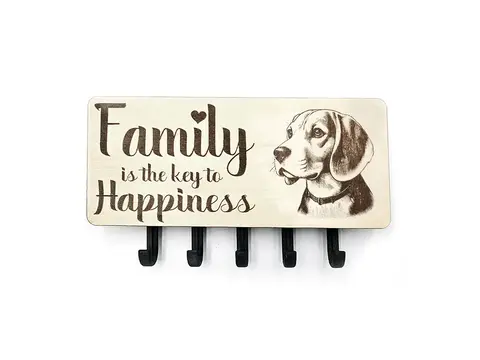 Key Holder Wall Mounted With 5 Hooks And Small Letter Rack Create Your Own Design