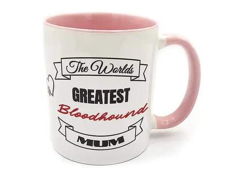 The Worlds Greatest Bloodhound Mum Mug