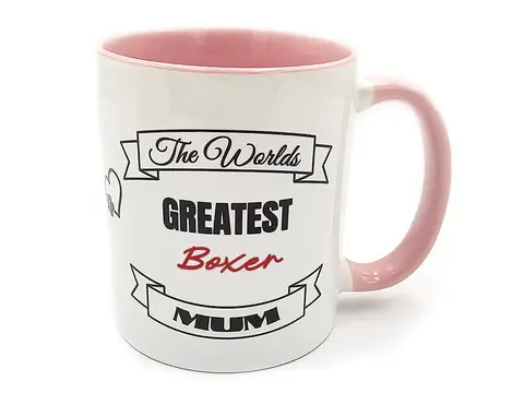 The Worlds Greatest Boxer Mum Mug