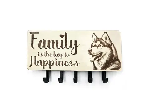 Key Holder Wall Mounted With 5 Hooks And Small Letter Rack Create Your Own Design