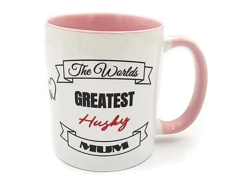 The Worlds Greatest Husky Mum Mug