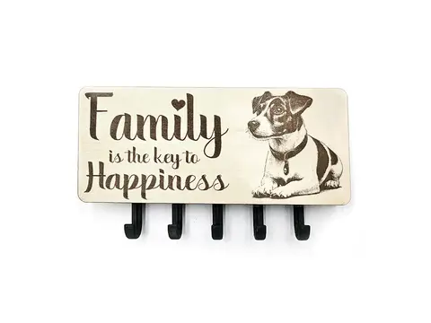 Key Holder Wall Mounted With 5 Hooks And Small Letter Rack Create Your Own Design